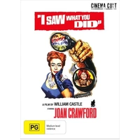 I Saw What You Did | Cinema Cult DVD