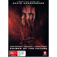 Crimes Of The Future DVD