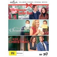 Hallmark Christmas - Christmas At Castle Hart / Open By Christmas / A Kiss Before Christmas - Collec DVD
