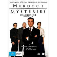 Murdoch Mysteries - Series 1-4 - Collection 1 DVD