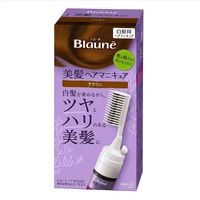 [6-PACK] Japan Blaune Sensitive White Hair Dye 72g Replacement ( 2 Colors Available ) Brown