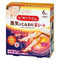 [6-PACK] Japan Steam Leg Patch 6 pieces 30 Minutes Valid