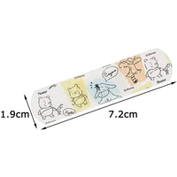 [6-PACK] Japan M-size Bandage 20 Pieces 19*72mm ( 4 Styles Available ) Winnie the Pooh