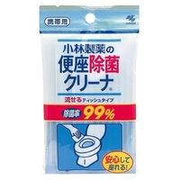 [6-PACK] Japan Portable Toilet Seat Disinfection and Cleaning Towel Tissue 10 Pieces