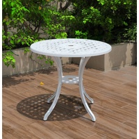 Remy Aluminium Table White