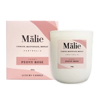 Peony Rose Luxury Soy Candle 185g