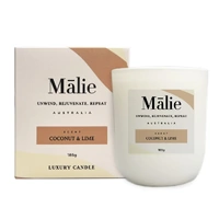 Coconut & Lime Luxury Soy Candle 185g
