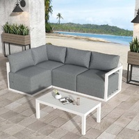 Four-Seat Alfresco Harmony Set Äì White