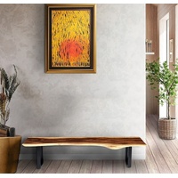 Bench seat or low set console table, hallway table Raintree Wood 1.5 Meter 150cm