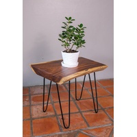 Raintree Wood Live Edge Coffee Table-40-50 cm