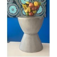 Side table Hourglass design Grey Coffee Table Coffee Table