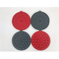 4 x Pet Dog Cat Food Peanut Butter Spread N Lick Treat Mat Pad