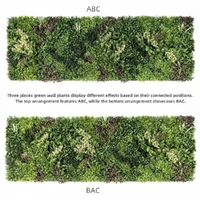 3 SQM Artificial Plant Wall Grass Panels Vertical Garden Foliage Tile Fence 1X1M