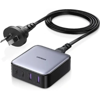 UGREEN 15611 65W USB-C Charger, Nexode 4-Port GaN II Charging Station