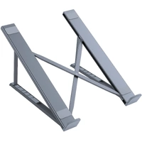 H055-GY Aluminum Foldable Laptop Stand 