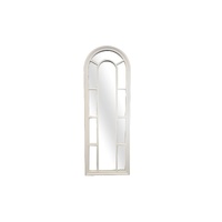 Window Style Mirror - White Arch 60cm x 180cm
