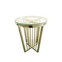 Salina Coffee Table - ClearTop - 45cm Black