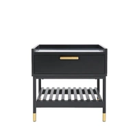 Dracut ALCONA Night Stand In Matte Black