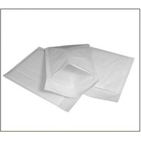 100 Piece Pack - 28 x 23cm White Bubble Padded Envelope Bag Post Courier Mailer Shipping Safe Fragile Self Seal