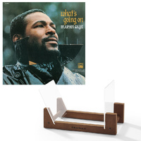 Marvin Gaye What's Going On - Vinyl Album & Crosley Record Storage Display Stand