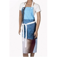 Blaze Blue Based Cheeky Jumper Unique Apron