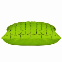 Flux Mustard Yellow 3D Textured Cushion Cover