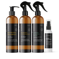 Sensitive Skin Itch Pack: Dog Shampoo, Conditioner, Dermal Scratch Spray & Cream