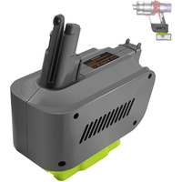 Hygieia Ryobi Converter - Ryobi ONE+ 18V To Dyson V10 Battery Converter / Adapter