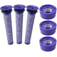 3 X Filter Kits for DYSON V7 (SV11, SV37) & V8 (SV10, SV25) Vacuum Cleaners