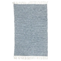 Blue/white kilim rug120x180cm