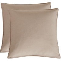 Bamboo Microfibre European Pillowcase x2 (one pair) - Linen
