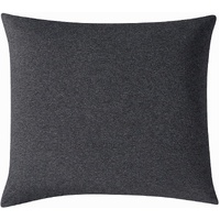 Gioia Casa 100% Jersey Cotton Soft Breathable Fabrication Stretch European Pillowcase - Black Marble