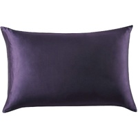 Gioia Casa Luxury Pillowcase - 100% Pure Mulberry Silk on Both Sides - Dark Purple