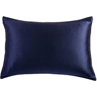 Gioia Casa Luxury Pillowcase - 100% Pure Mulberry Silk on Both Sides - Navy