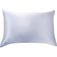 Gioia Casa Luxury Pillowcase - 100% Pure Mulberry Silk on Both Sides - Silver
