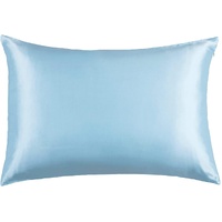 Gioia Casa Luxury Pillowcase - 100% Pure Mulberry Silk on Both Sides - Sky Blue
