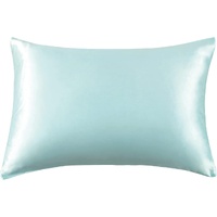 Gioia Casa Luxury Pillowcase - 100% Pure Mulberry Silk on Both Sides - Sage Green