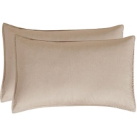 Bamboo Microfibre Standard Pillowcase x2 (one pair) - Linen