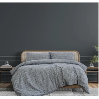 Fletcher PRINTED QUILT COVER SET - KING