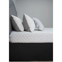 Quilted VALANCE - KING SINGLE