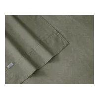 Embre Linen Look Washed Cotton SHEET SET - QUEEN