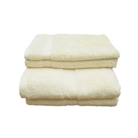 Pack of 4 Uranus Cotton Bath Towel Set Butter