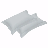 500TC Pair of Egyptian Cotton Tailored Standard Pillowcases Chocolate