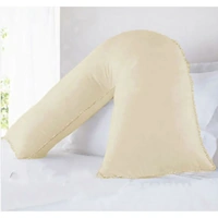 Pair of Pure Cotton 250TC Standard Pillowcases Cream