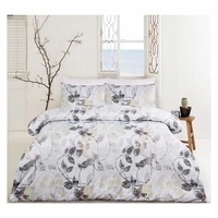 Big Sleep Leaf Moss Quilt Cover Set Double