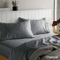 Accessorize 1500TC Cotton Rich Sheet Set White Queen