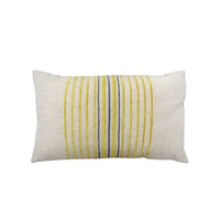 Sadie Embroidered Oblong Filled Cushion 30 x 48 cm