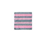 Pink Grey Pleats