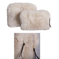 J.Elliot Home Demi Set of 2 Cosmetic Pouches Silver Grey