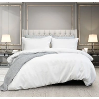 Ardor Florence Waffle Silver Quilt Cover Set Queen